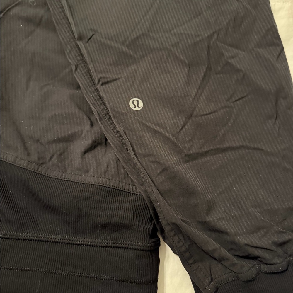 Lululemon Black Dance Studio Joggers/ cuffed bottom